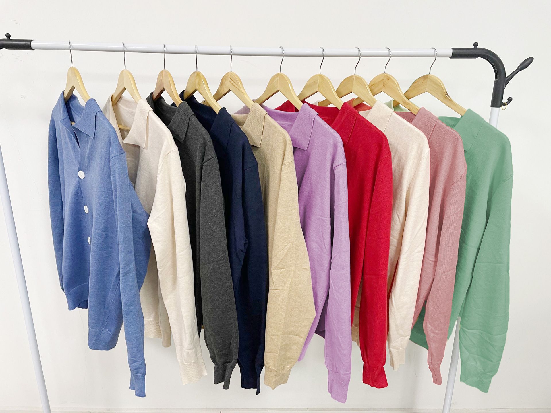 Cárdigan de punto con botones para hombre, estilo casual europeo y americano, nueva colección de primavera 2024, suministro transfronterizo para Amazon y AliExpress