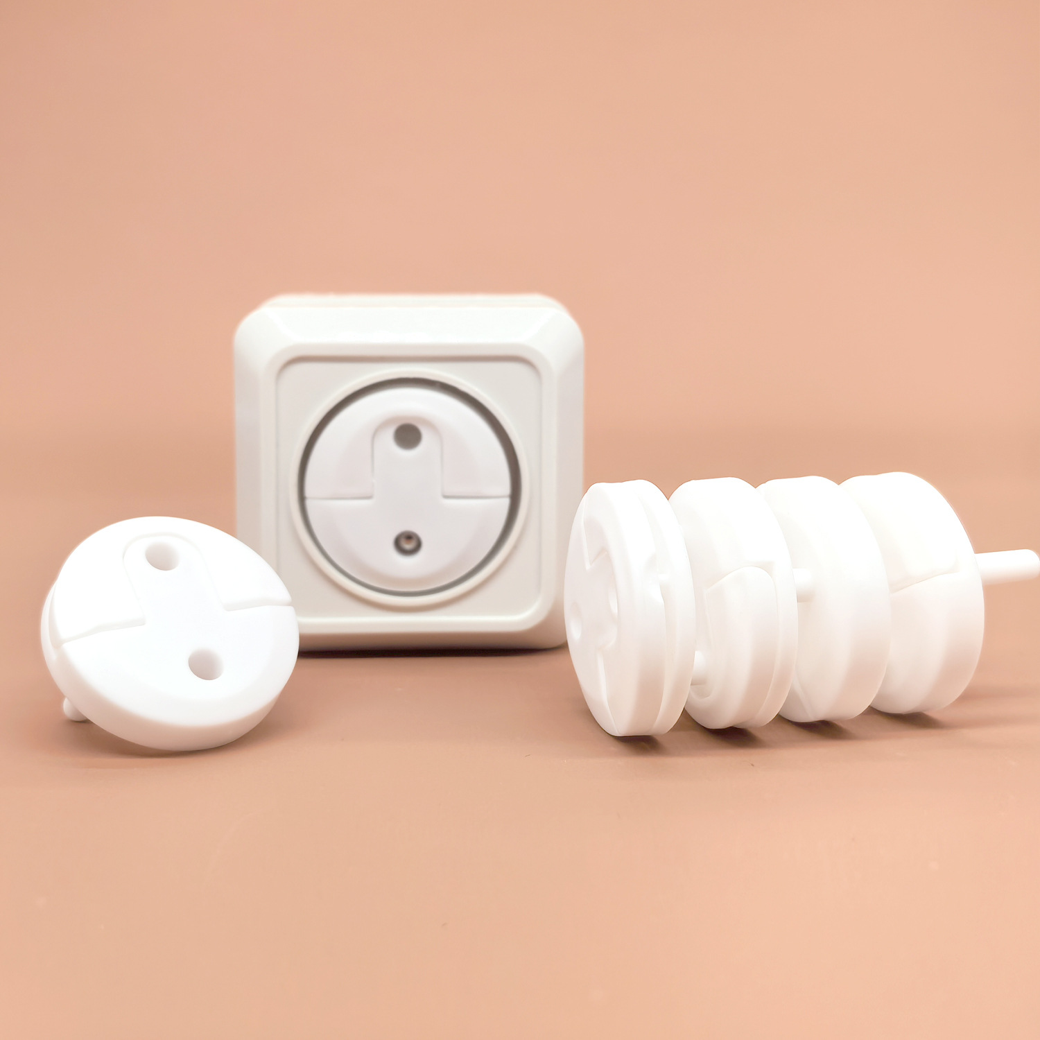 Smiley French style - white - with handle