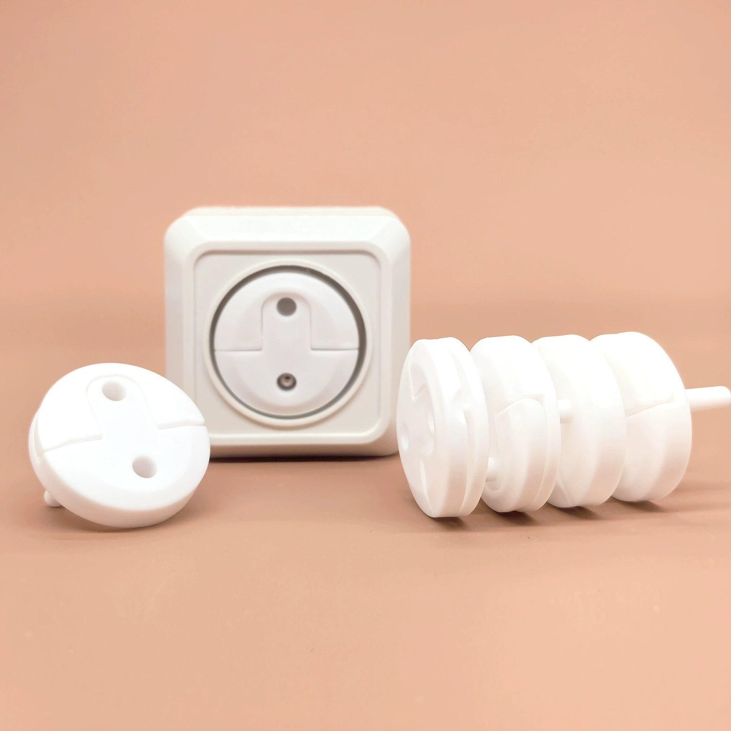 Children's safe power supply, protective protecting cover, french style