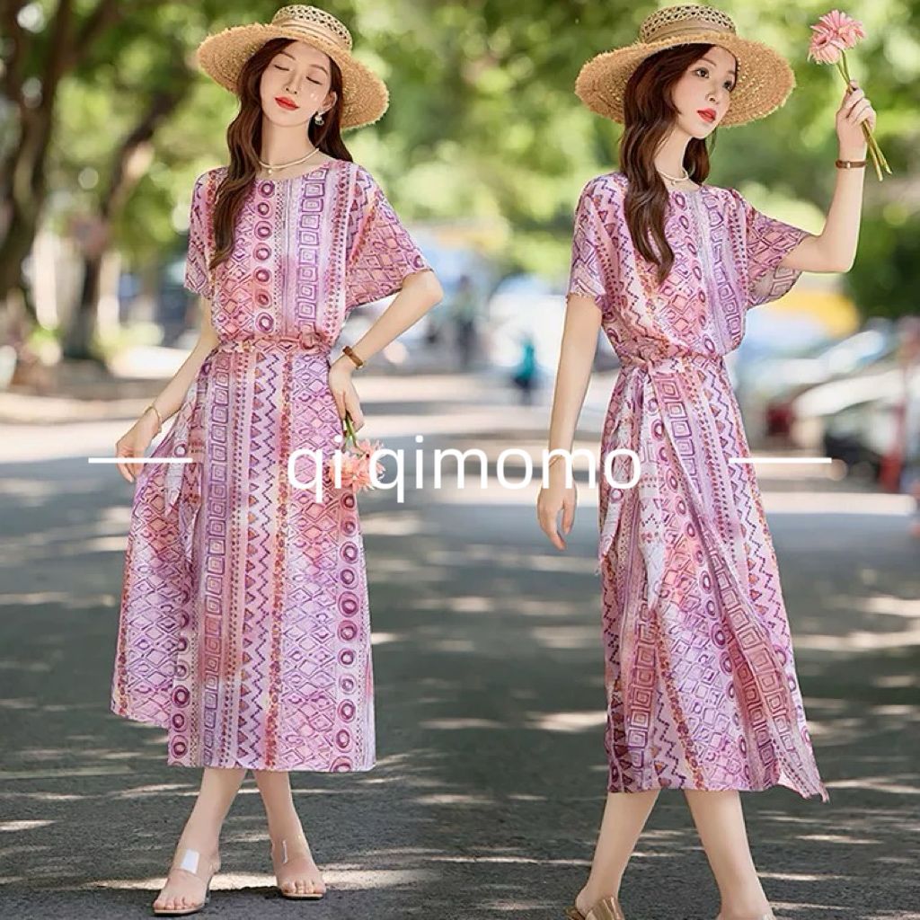 689968 依依主D 度假 高端大牌 奢华 长裙Y109