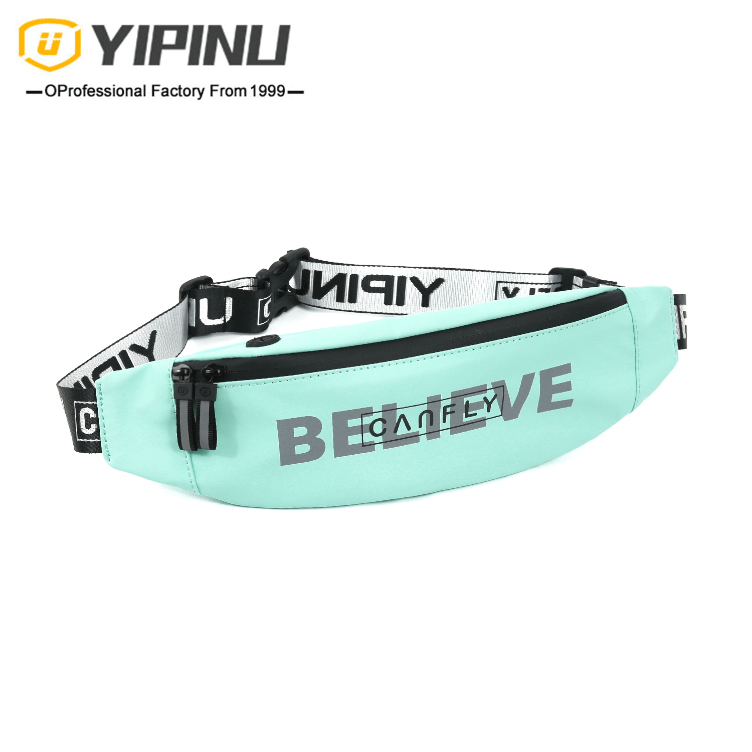 Weiqiang deportes al aire libre bolso de la cintura bolsa de mensajero de los hombres y las mujeres de gran capacidad impermeable corriendo teléfono bolsa de ajuste de cerca cinturón transfronterizo