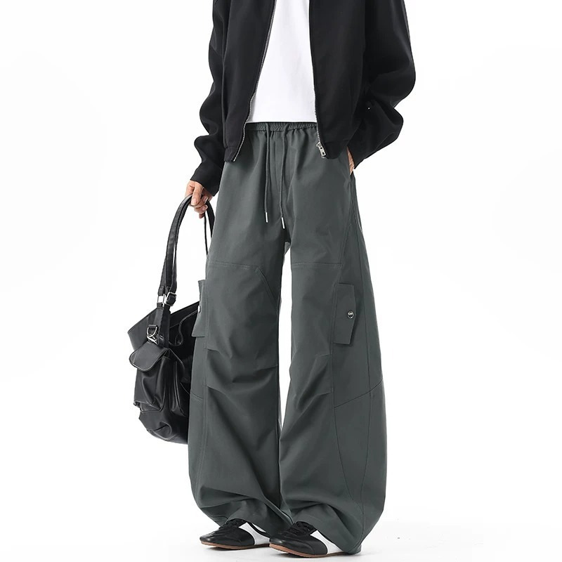 2026 Outdoor Pleated Paratrooper Casual Pants for Men, Spring/Summer Trendy Loose Fit Versatile High Street Quick-Dry Cargo Pants for Couples 2026 Outdoor Pleated Paratrooper Casual Pants for Men, Spring/Summer Trendy Loose Fit Versatile High Street Quick-Dry Cargo Pants for Couples