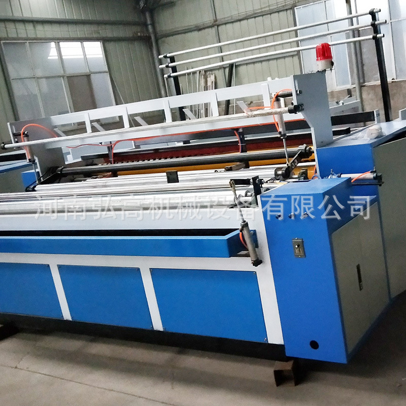 Venture Project Sanitary Paper Production Machinery Automatic Toilet Paper Rewinder Roll Paper Processing Equipment