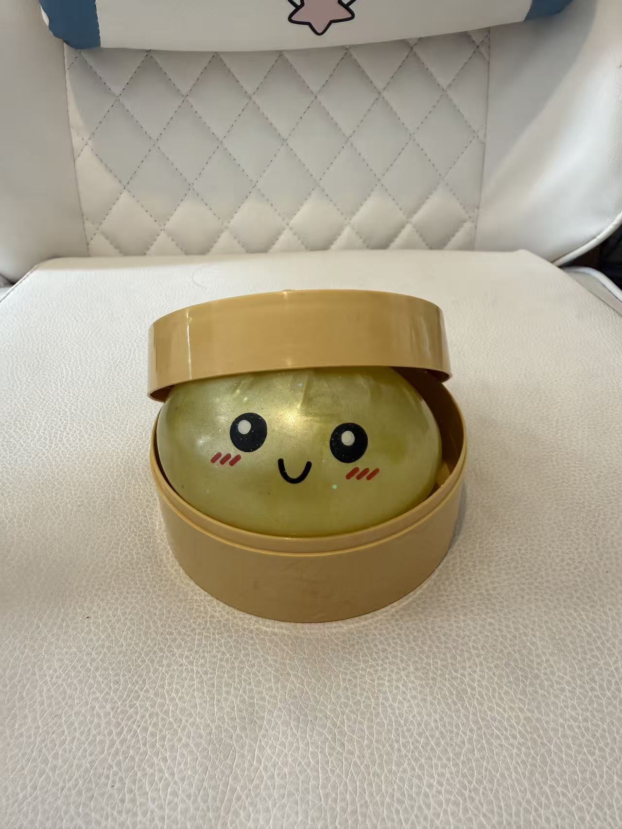 Dumpling Squishies Toy Simulación dumpling pellizco juguete de descompresión dumpling juguete torcido