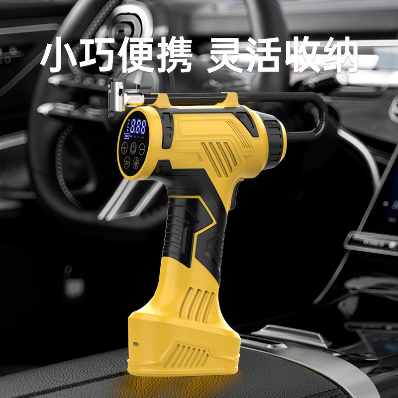 国境を越えた車のエアポンプ、車のポータブルエアポンプ、電気照明車のワイヤレスエアポンプメーカー卸売|undefined