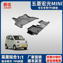 适用于五菱宏光mini脚垫 马卡龙迷你mini EV专用TPE汽车脚垫毛毯