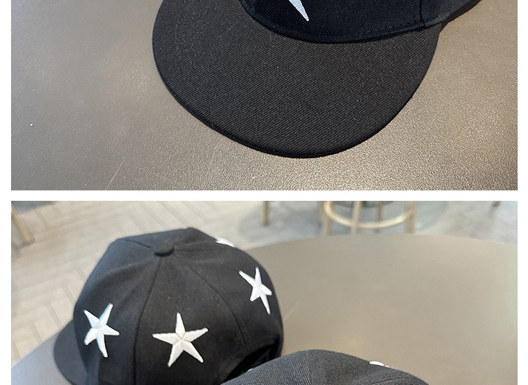 Berretto Baseball Snapback In Rete Con Stella Ricamata – Visiera Antisole, Unisex, Taglia Regolabile