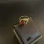 铜镀开口时髦复古戒指