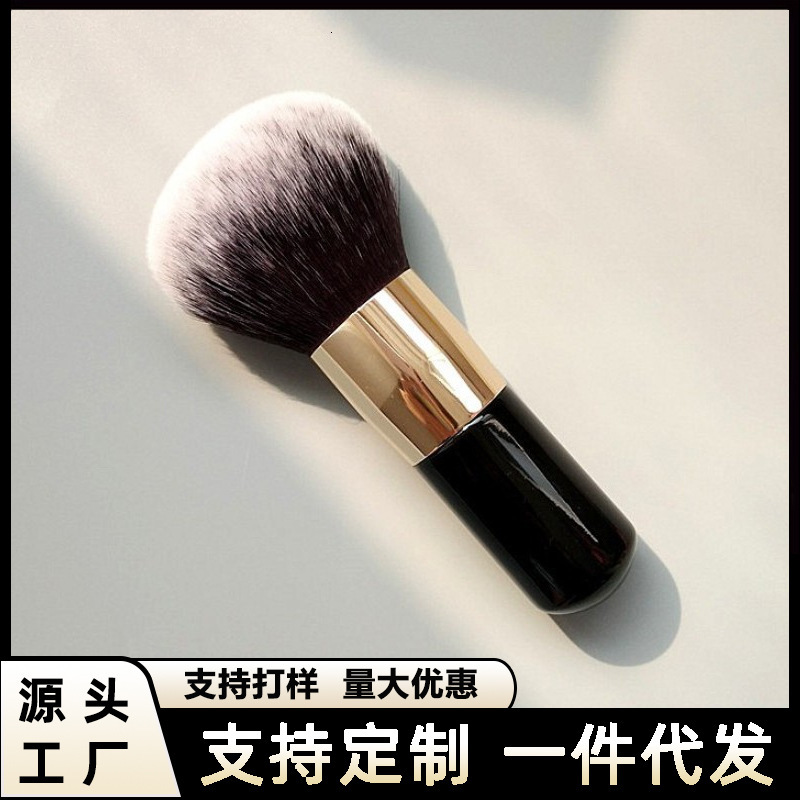 Explosiones transfronterizas de una sola gran grasa pincel de polvo negro blush pincel de miel blush herramientas de maquillaje pincel de maquillaje