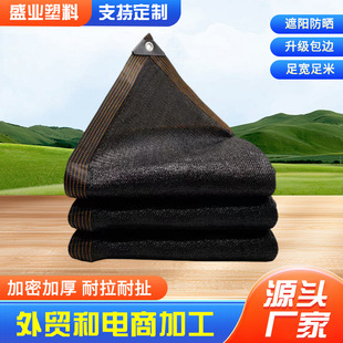 Black Sunshade Net Encapsulating Perforated Thickened Sunshade Net Courtyard Balcony Flower Car Shed Sunshade Net Sunshade Net