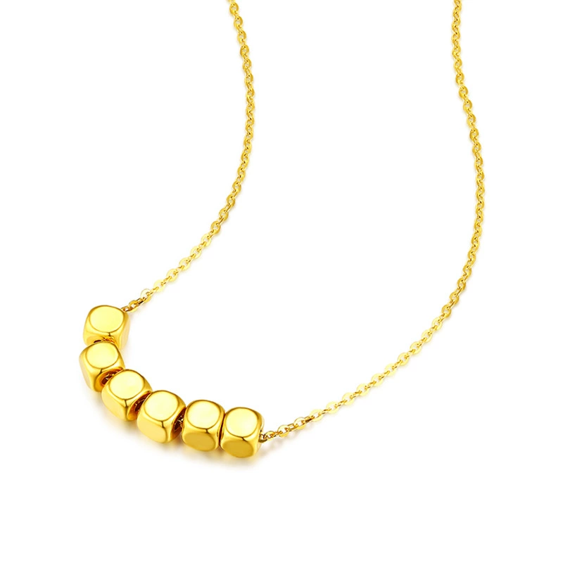 仟鑫珠宝 Golden beads, accessory, creative accessories, 24 carat, wholesale