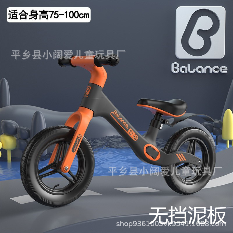 Scooter de coche de equilibrio para niños de 3 a 6 años de edad pedal de cinturón de nylon de 12 pulgadas coche de equilibrio de 2 a 6 años de edad scooter para niños al por mayor