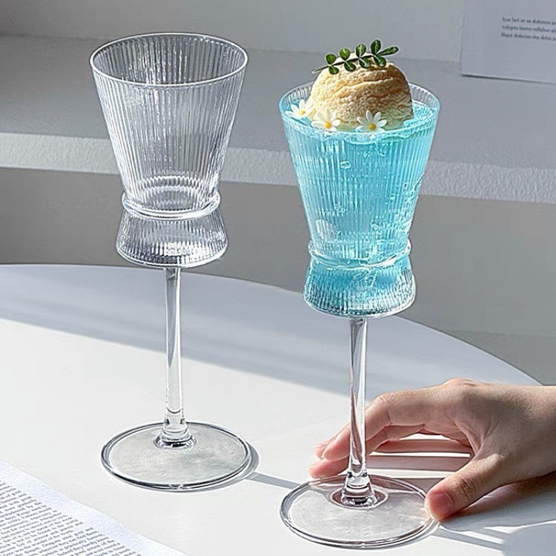 Vaso de champán de alto valor, copa de cinturón, copa de cóctel, copa de vino burbujeante, copa de vino de fruta