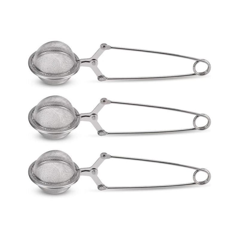 Stainless Steel Wire Handle Tea Ball Tea Leak Tea Maker Tea Set Accessories Tea Filter Powder Sprinkler Kitchen Gadgets