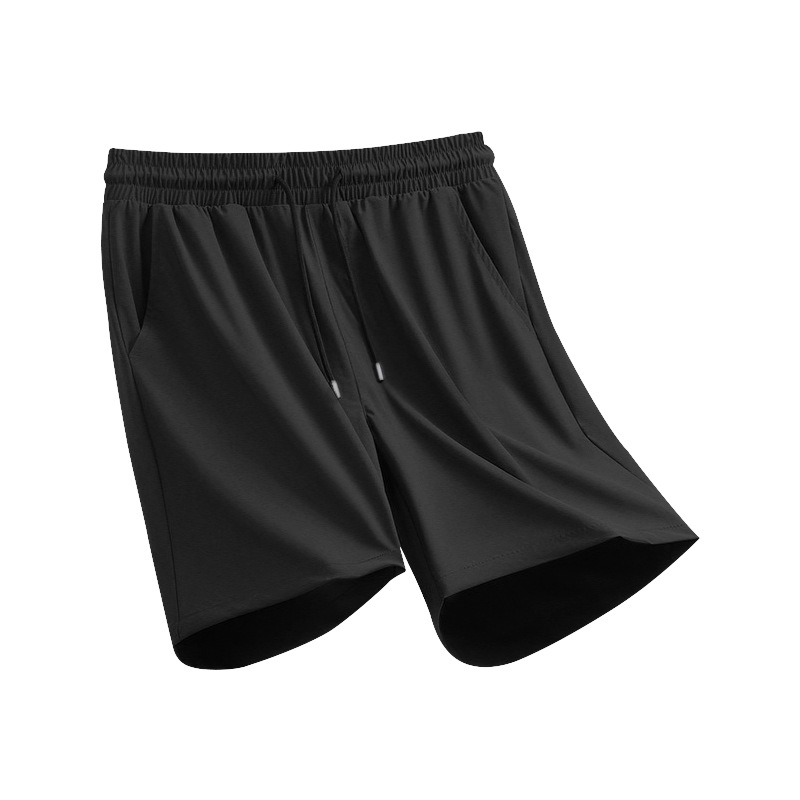Traje deportivo, chaleco de verano para hombre, pantalones cortos, seda de hielo, secado rápido, sin mangas, ropa de entrenamiento físico, camiseta, comercio exterior, venta al por mayor transfronteriza