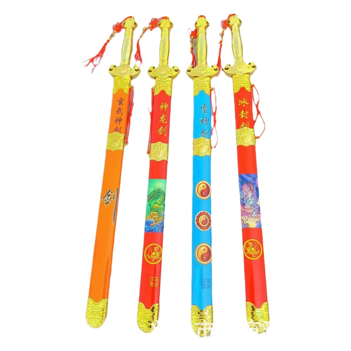 Новый Xuanlong печать Бог меч бамбук деревянный меч Детский Меч живописное место Храм ярмарка Jianghu киоск Иу игрушка оптом