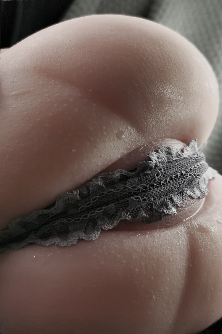 Jiuai Pumpkin Butt Half-body TPE Male Masturbator with Simulated Vaginal Entry, Non-inflatable — detail image 14
