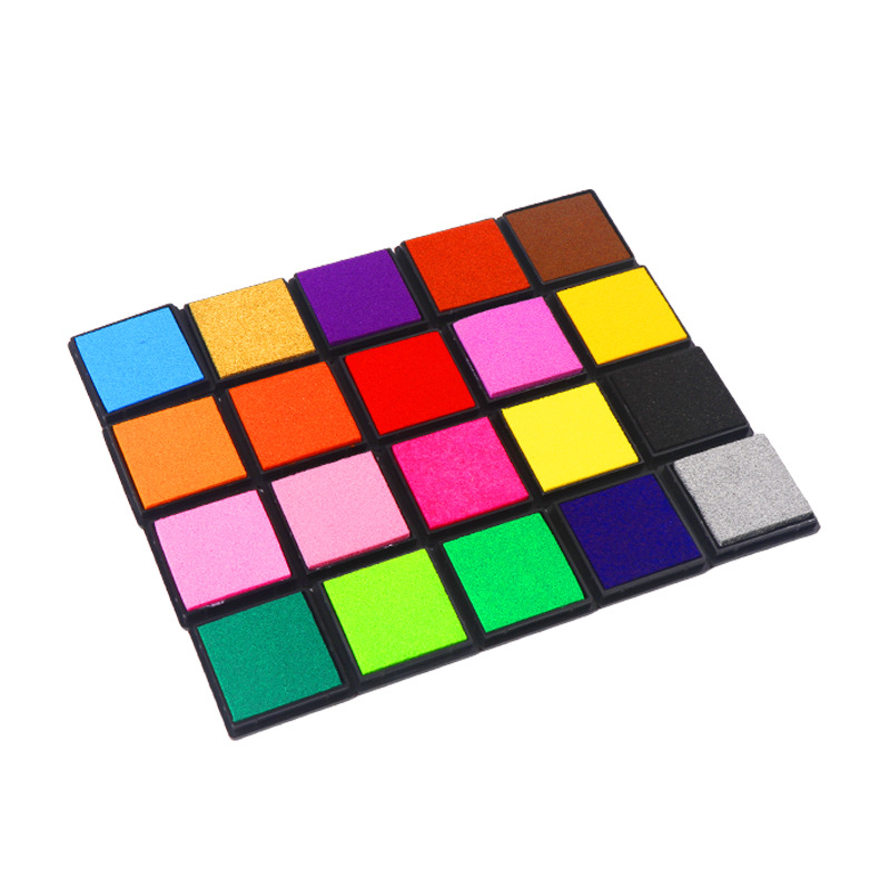 ����ɫ4*4cm��ɫӡ̨ӡ�� ���Сӡ̨ ��ɫ��ѡ