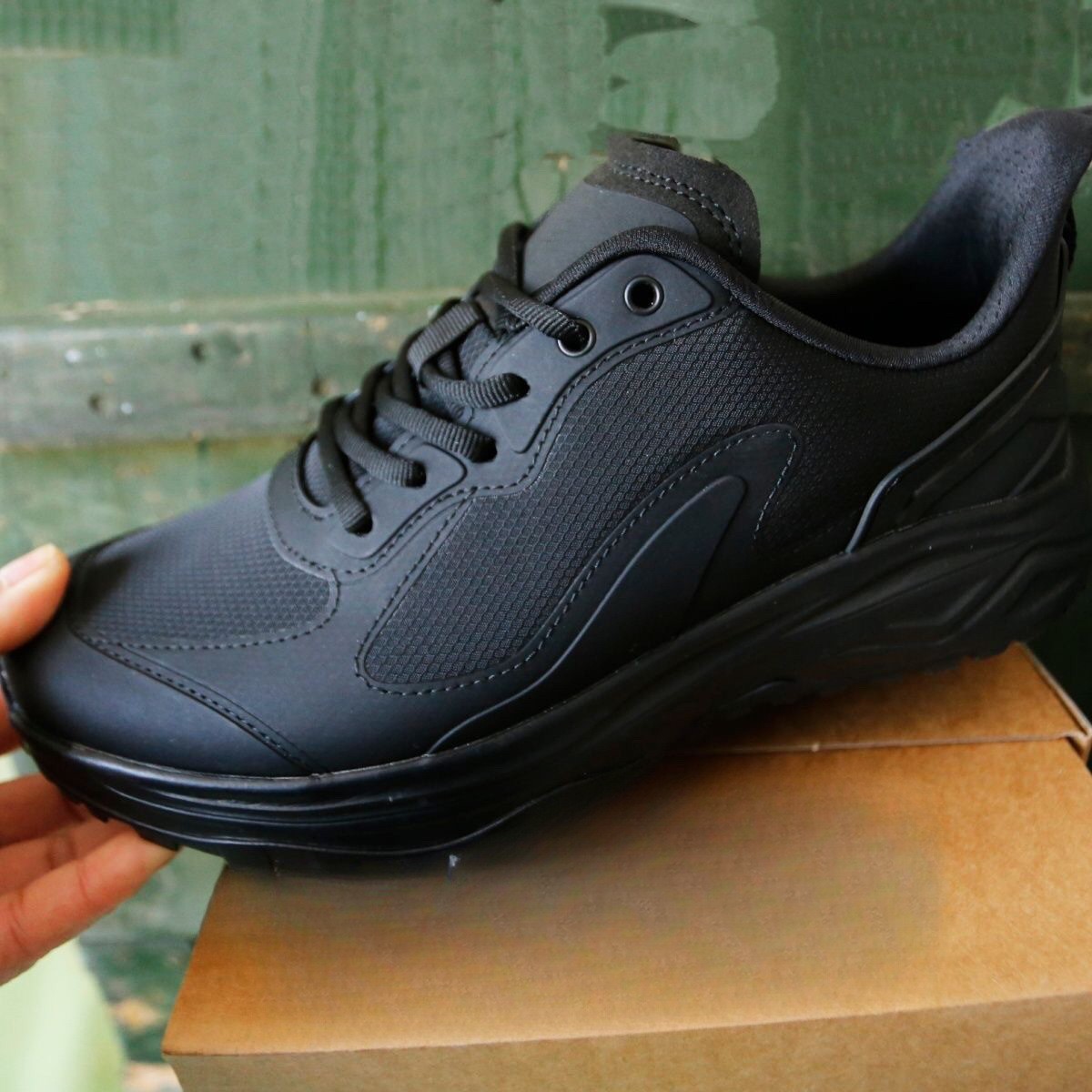 正品新式超轻黑色23消防作训耐磨跑步夏季透气户外军训运动鞋训练