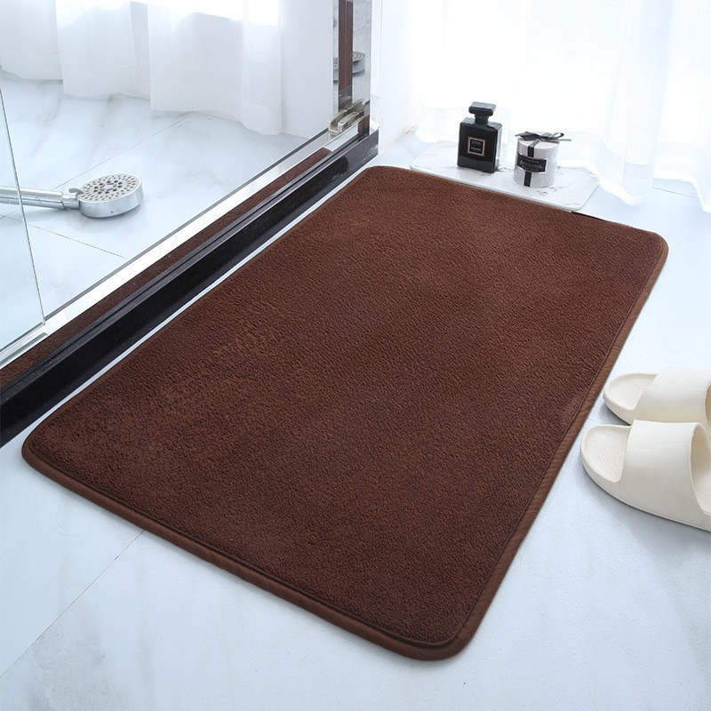 2026 nuevo baño esterillas de suelo absorbentes esterillas antideslizantes en la puerta esterillas de algodón de memoria esterillas de inodoro