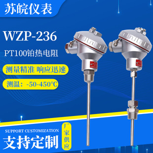 PT100�����һ�w���ض�׃����4-20mAݔ��4�̶ֹ��ݼy̽�^WZP-236