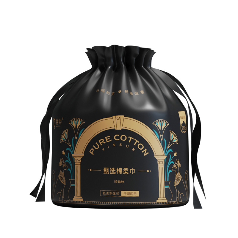 Gato desechable Toalla de cara de algodón puro salón de belleza engrosada de algodón de limpieza toalla suave extraíble Toalla de cara del bebé al por mayor