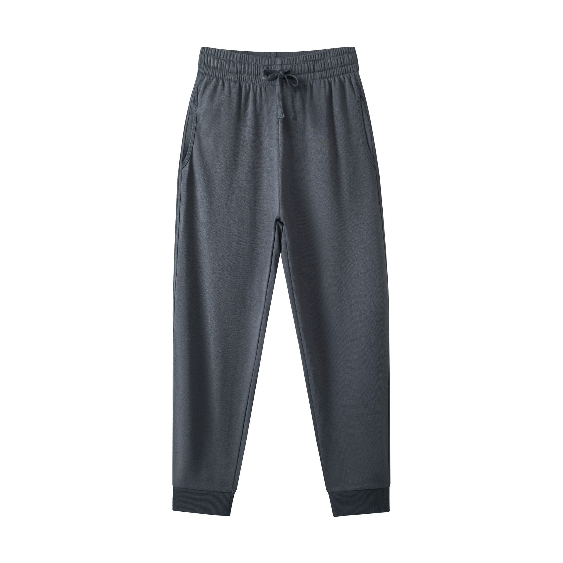 Chino-alemán BYB0013K pantalones 300g felpa tela con cordones elásticos ropa de publicidad deportiva casual pantalones al por mayor de fábrica