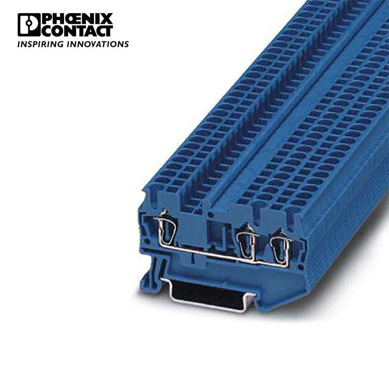 菲尼克斯 弹簧连接直通式接线端子 - ST 2,5-TWIN BU - 3031254