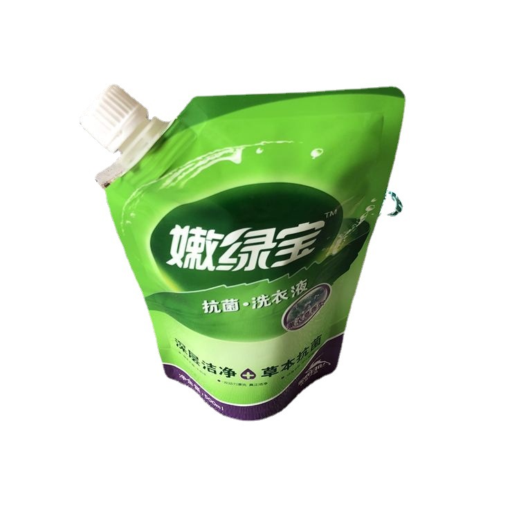 厂家洗手液吸嘴袋皂液袋液体包装袋洗衣粉袋 铝箔自立袋