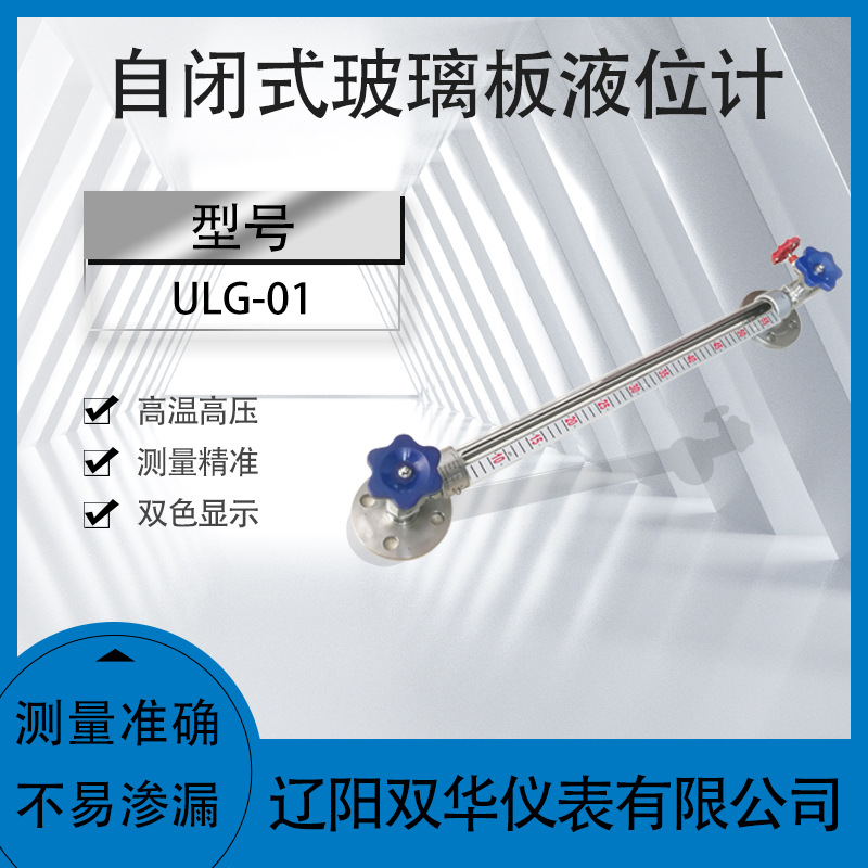 玻璃管液位计自闭阀液位计不锈钢高温高压