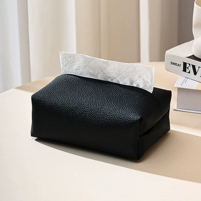 bag, modern minimalist waterproof tissue box – Car tissue box/set - proton-black