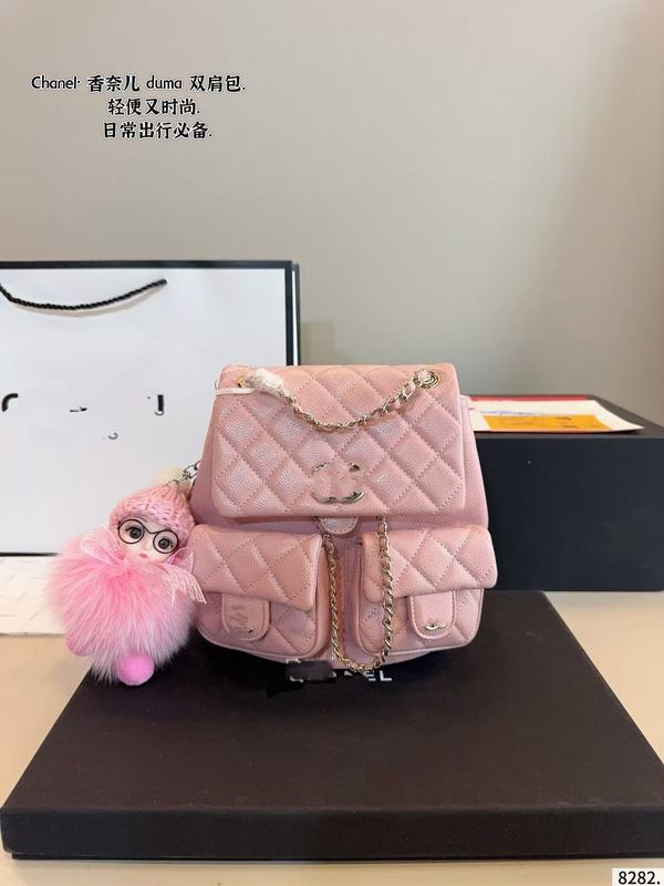 香奶奶小香风双肩小书包南台箱包工厂菱格链条迷你上课通勤包包|undefined