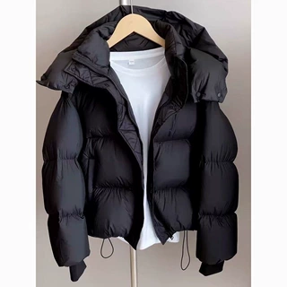 秋冬同款羽绒棉服女短款2025冬季新款韩版宽松加厚面包服外套