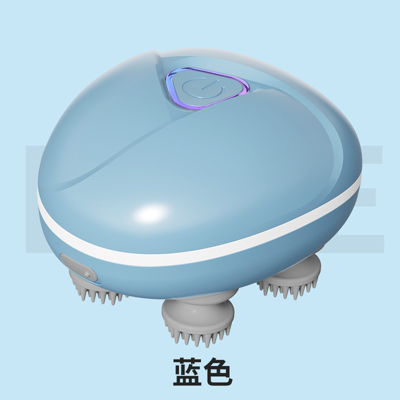 国境を越えたミニ頭部マッサージ器電動四爪マッサージ機頭皮解凍頭治療器手頭マッサージ器|undefined