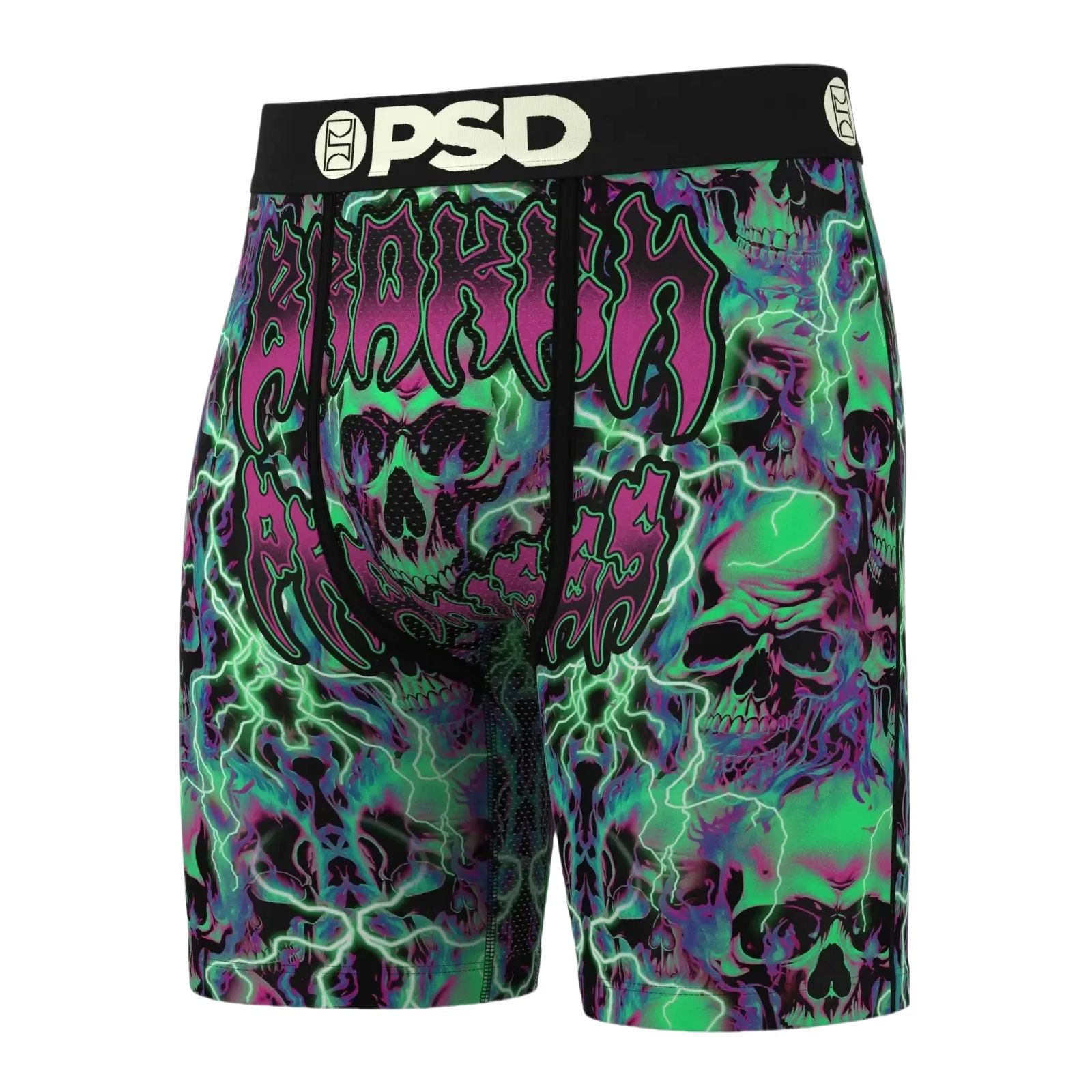 Marca de moda PSD seda de hielo pantalones cortos de poliéster pantalones de playa estampados anime deportes cómodos correr bóxer calzoncillos para hombres