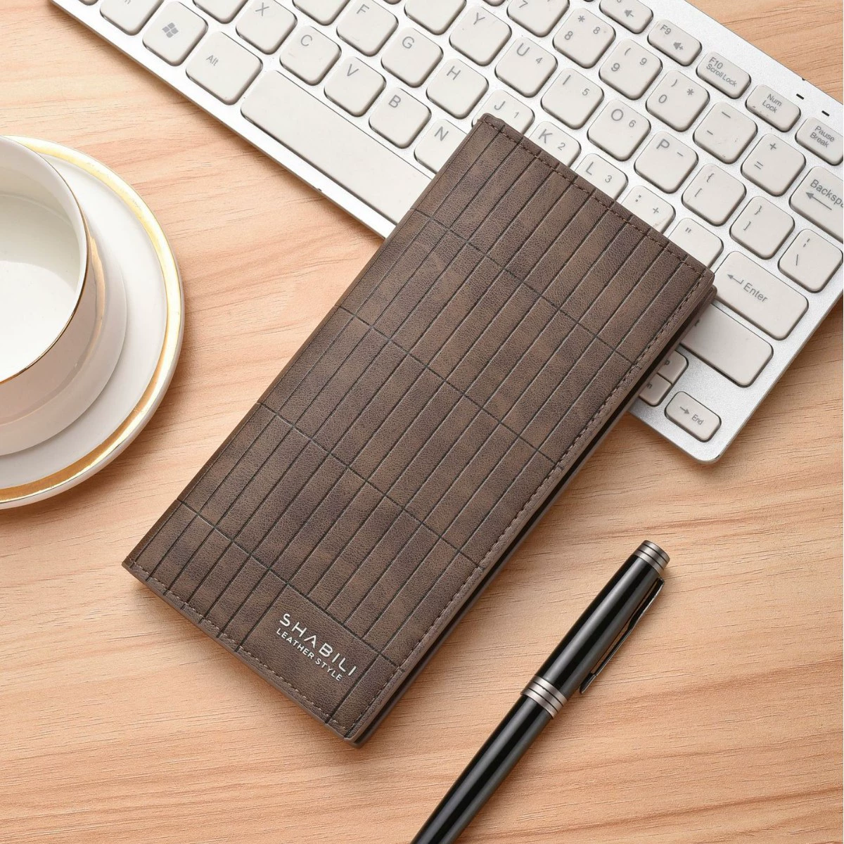 Кошелек мужской ультратонкий клатк мужской кошелек длинный кошелек мульти-кард зажим для денег классический бизнес-кошелек для монет оптом