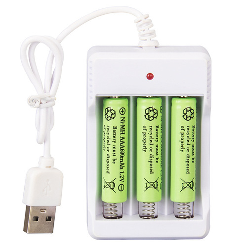 5-Cell Battery Charger, 5-Cell USB Triple-Port Charger Wholesale — Ideal for Electric Toy Cars, Bubble Machines, and More