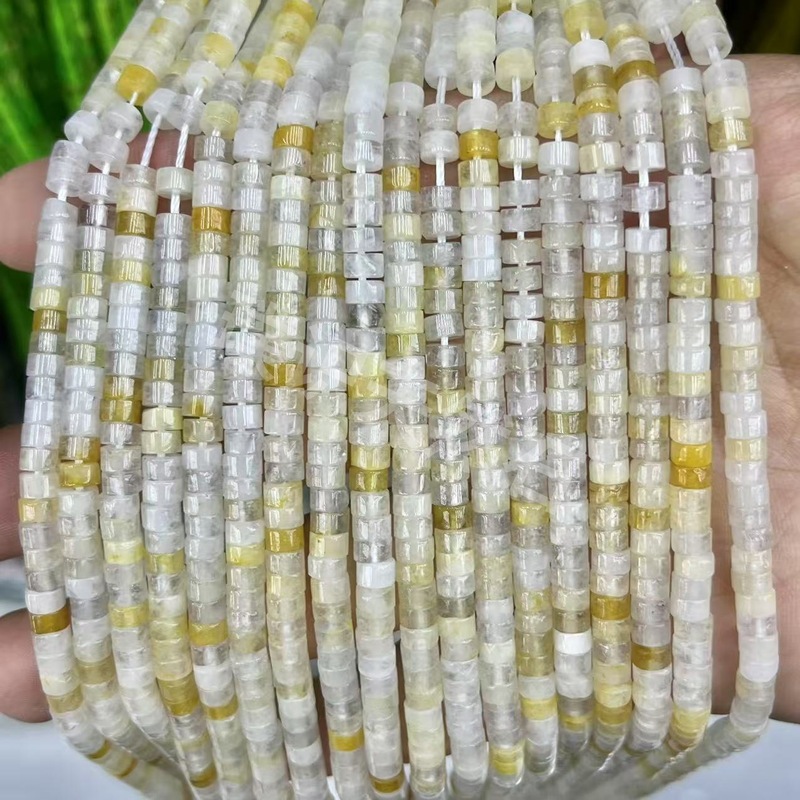 2*4mm天然石管珠隔片散珠玉髓青金水晶圆柱隔珠diy饰品配件批发|undefined