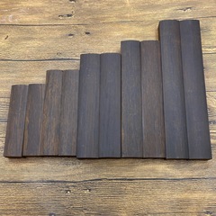 18cm30cm黑梓木素麵鎮尺鎮紙文房用品學生小號15厘米書法壓紙批發