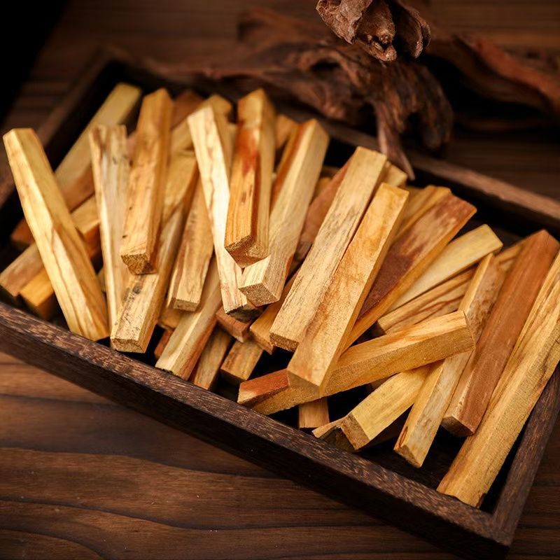 Authentic Imported Peruvian Sacred Wood Logs, High-Oil Old Materials, Natural Aromatherapy, Long-Lasting Home Purification