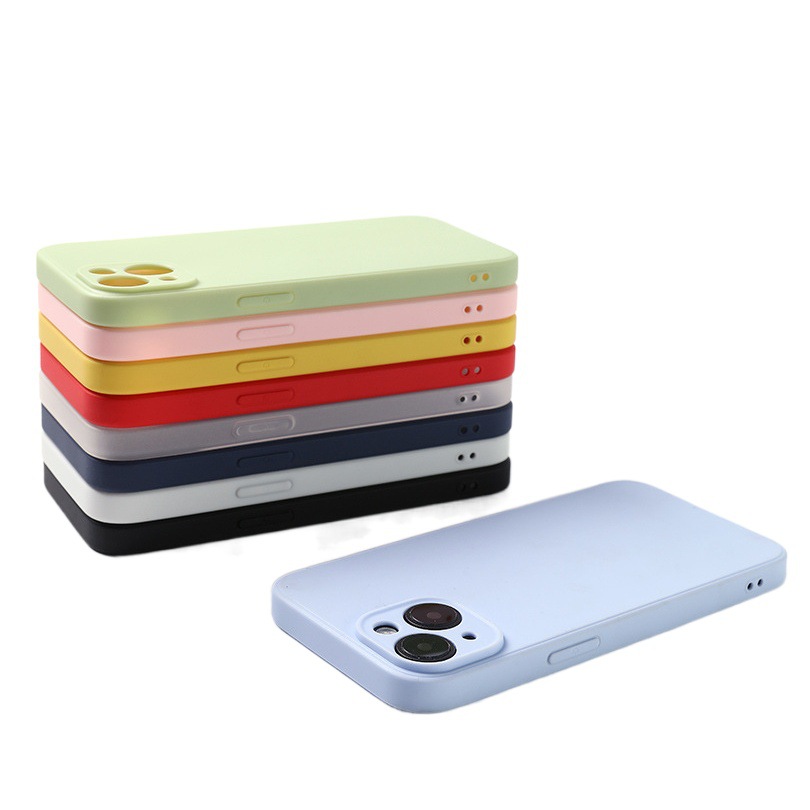 Aplicable Apple 16 funda para teléfono móvil 15 material 14ProMax esmerilado TUP funda blanda iPhone 17 funda protectora para teléfono móvil