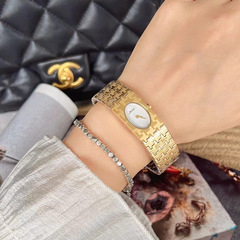 Mishali/Millisa Feathered Fashion Niche Light Luxury Chanel-style Women's Watch with Steel Strap