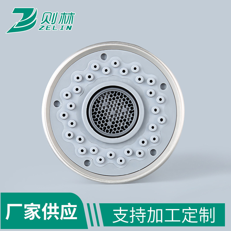 Kitchen and bathroom showerhead, electroplated high-pressure water-saving showerhead, shower accessories, showerhead undefined