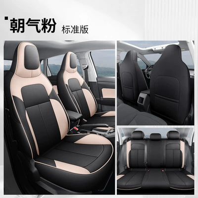Seat Cover, Modelə uyğun (Original) oturacaq örtükləri - vitality-powder-full-leather-standard-full-back-row-coverage-tuyue-xinrui