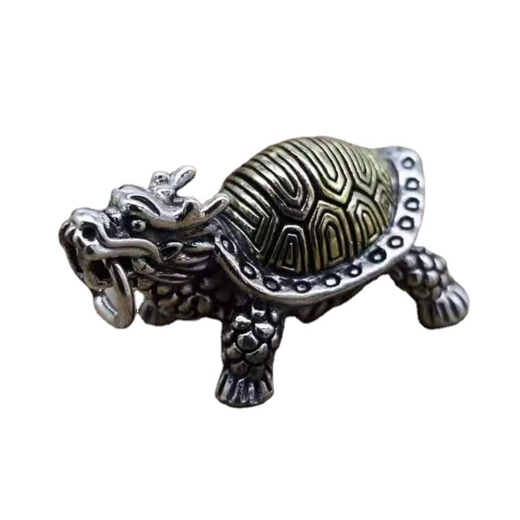 Retro pendant for men and women, accessory, keychain, silver 925 sample