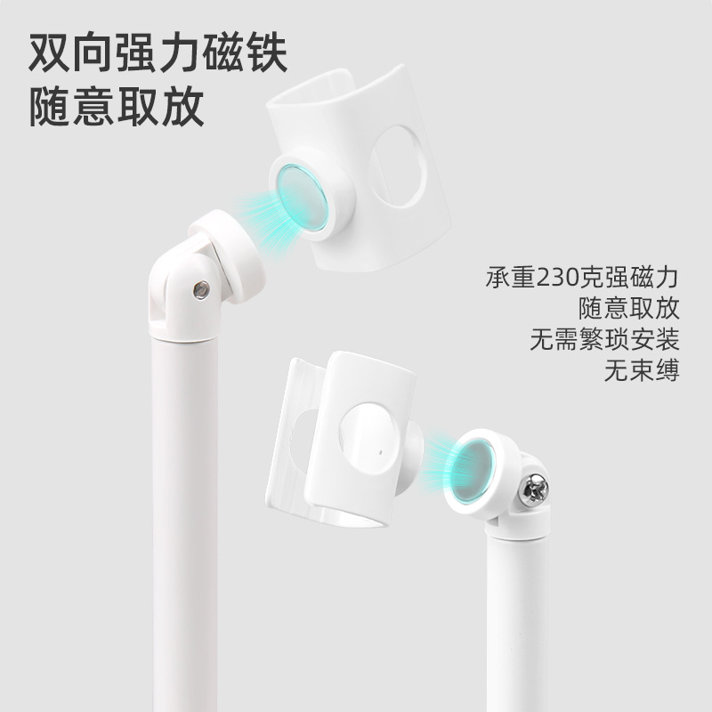 Nuevo juego de soporte de lámpara de una palabra para uñas portátil de mano, soporte giratorio, lámpara de parrilla de armadura portátil, venta al por mayor transfronteriza