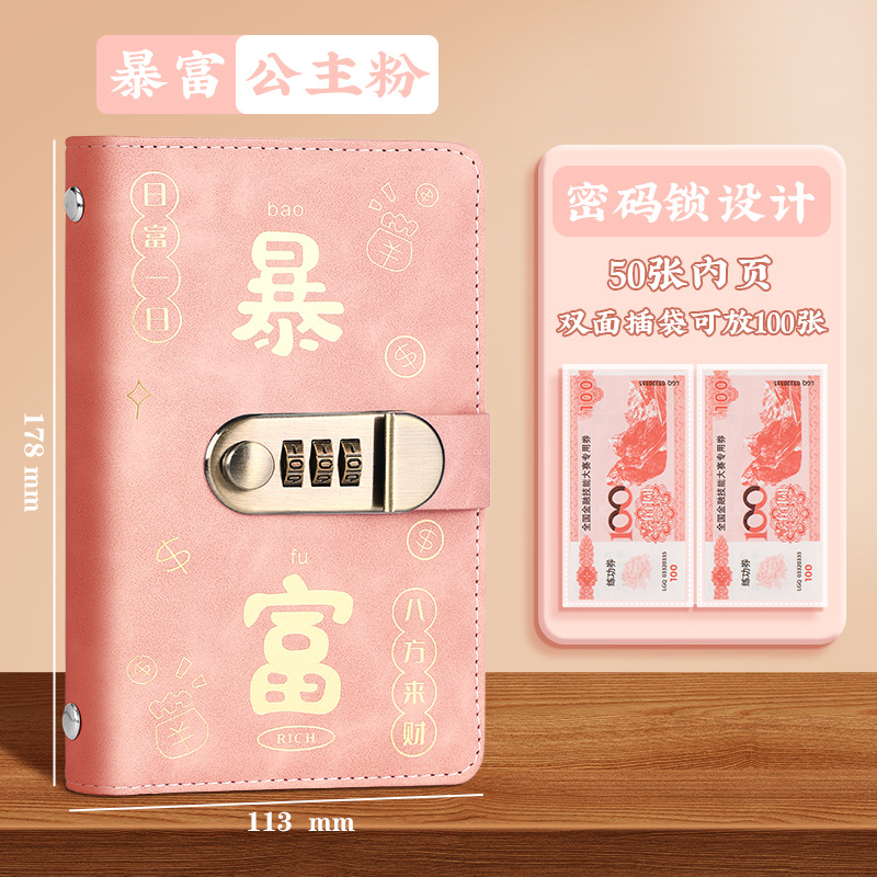 비밀번호 잠금장치 [리치공주팬] 업그레이드 모델은 100개 보관 가능