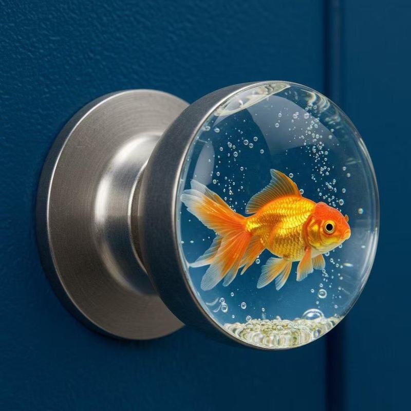 跨境新品Unique decorative door handle 独特的门把手装饰几何|undefined