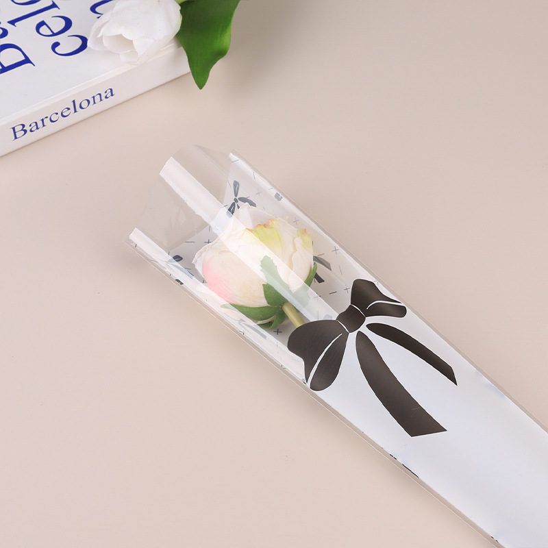 520 regalos de una sola bolsa de flores materiales de embalaje de flores pequeños ramo de flores bolsa florista materiales de floral al por mayor