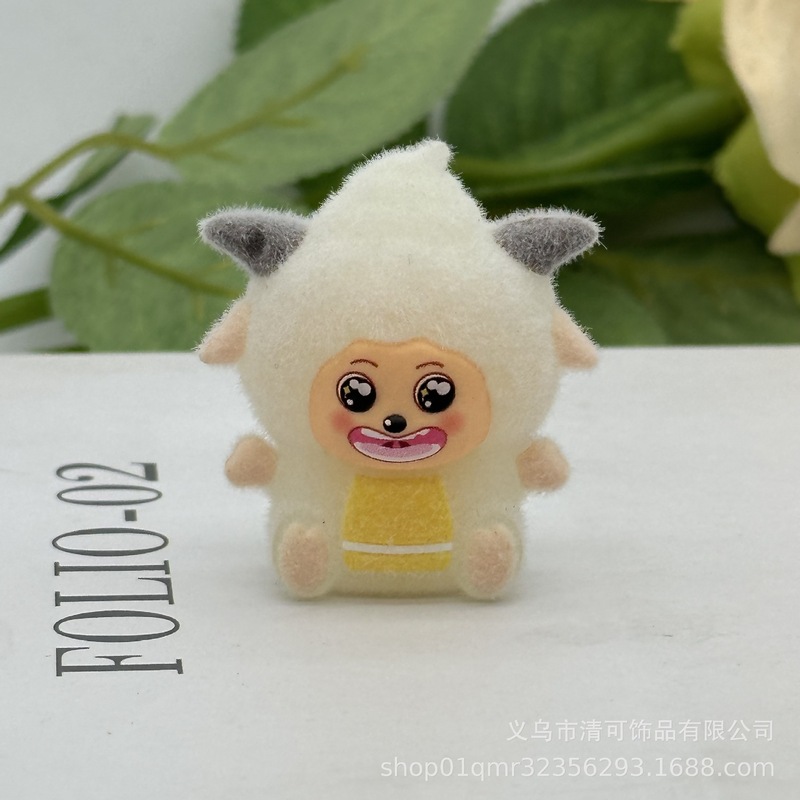 跨境植绒懒洋洋卡通可爱公仔钥匙扣毛绒钥匙圈包包挂件配饰批发|undefined